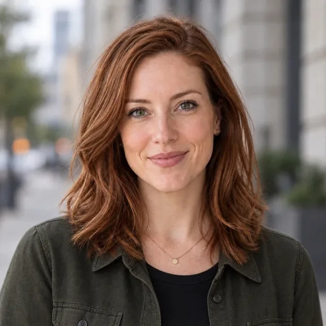 City portrait AI headshot example