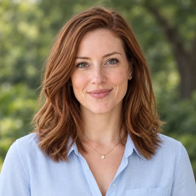 Outdoors AI headshot example
