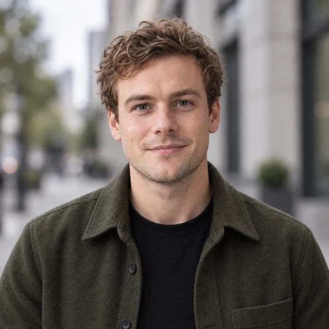 City portrait AI headshot example