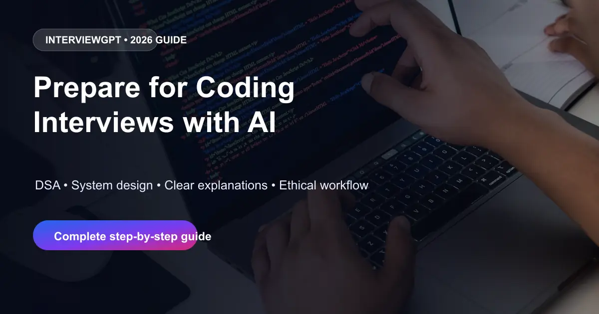 How to prepare for coding interview with AI in 2026